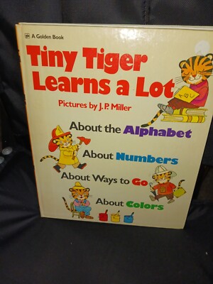 Tiny Tiger Learns a Lot by Kathleen Daly (1976, Hardcover)