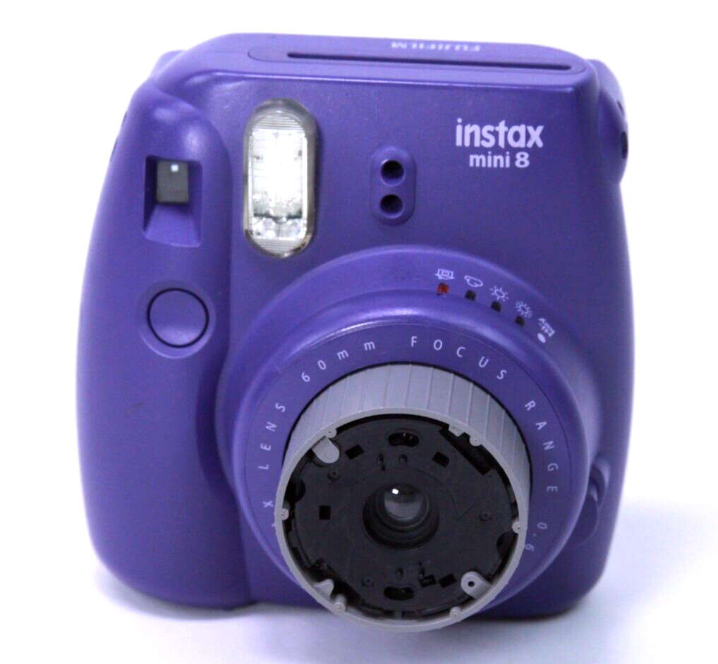 Fujifilm Instant Instax Mini 8 Film Camera - Purple- Missing