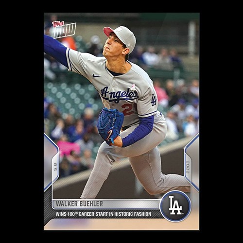 2022 Topps Now 151 Walker Buehler