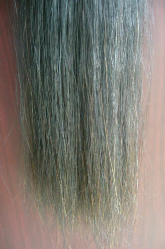 1PZ Extension capelli coda di cavallo nero originale 70-76 cm 170 grammi - Immagine 2 di 4