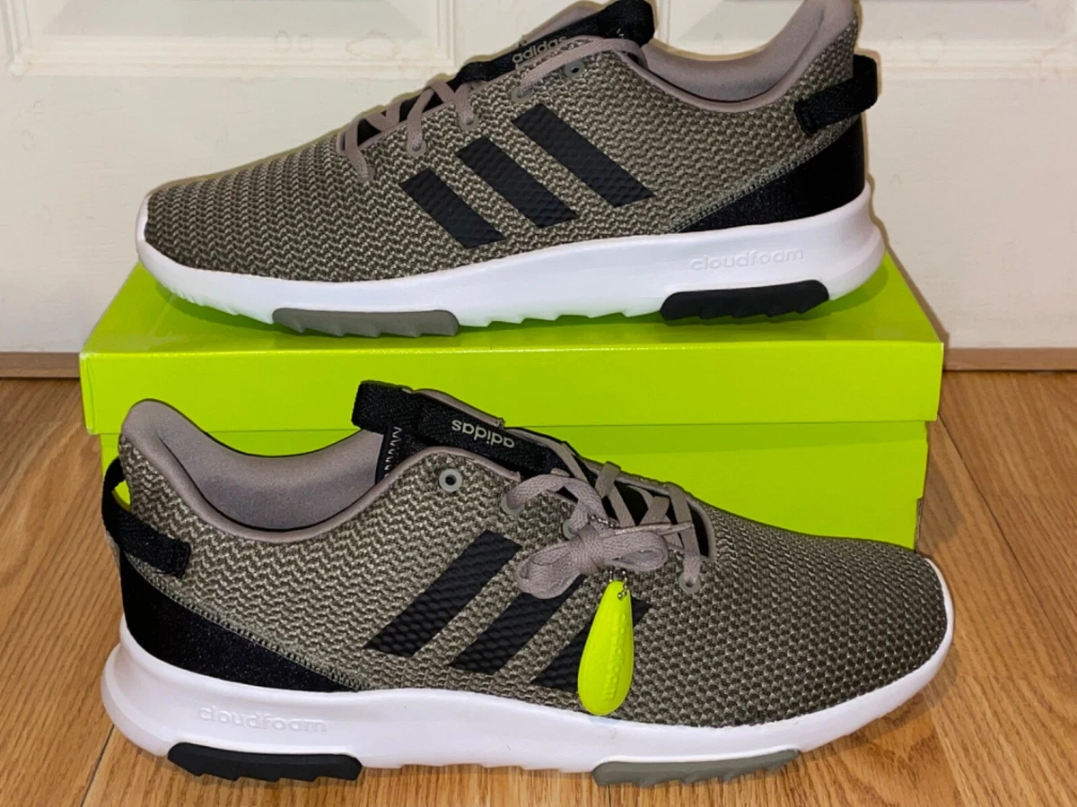NEW Adidas CF Racer TR BC0020 Men s Running Shoes Green Black Left