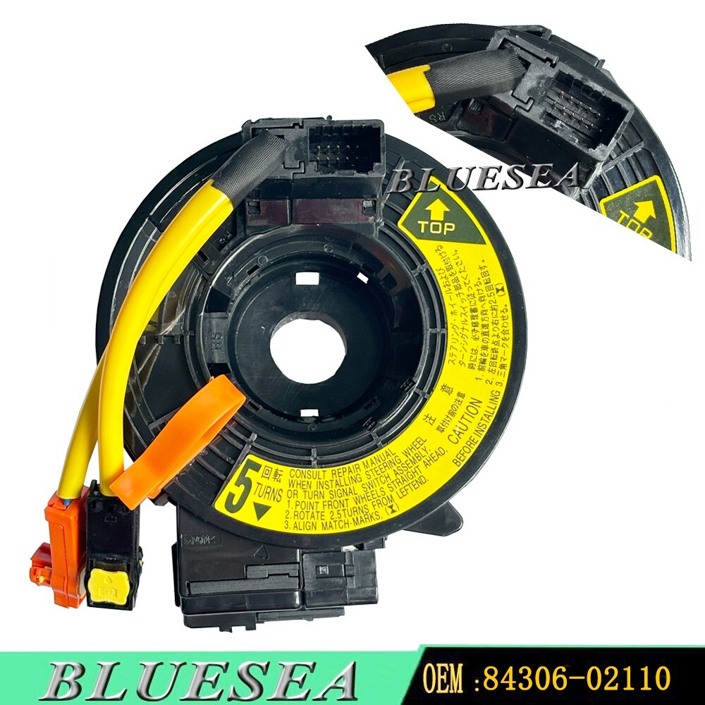 84306-02110 Spiral Cable Clock Spring For Pontiac Vibe 2004-2008