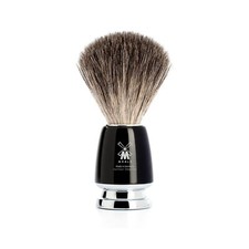 M HLE RYTMO Pure Badger Shaving Brush Black 1 Count Pack of 1