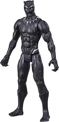 Avengers Marvel Titan Hero Series Black Panther Action Figure, 12-Inch