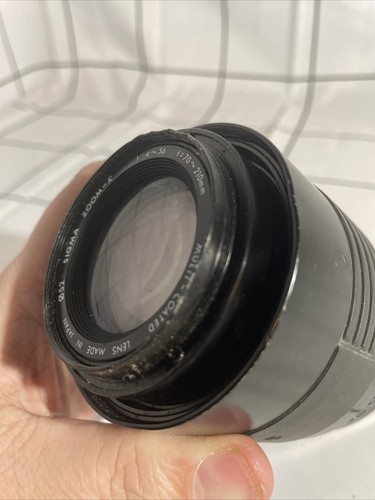 Sigma 70-210mm AF-K Zoom Lens 1:4-5.6 52mm - for Minolta / Cannon / Sony Camera - Picture 2 of 7