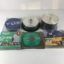 Qty 116 CD-R Recordable Disks Maxell, Memorex, Verbatim, Ridata