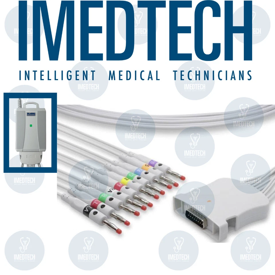 Cable ECG Midmark IQecg - Compatible/Envío el mismo día // 3-100-0203 Foto 4 de 4