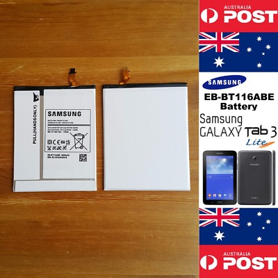 GENUINE Samsung GALAXY Tab 3 7.0'' Lite Battery EB-BT116ABE 3600mAh - Local