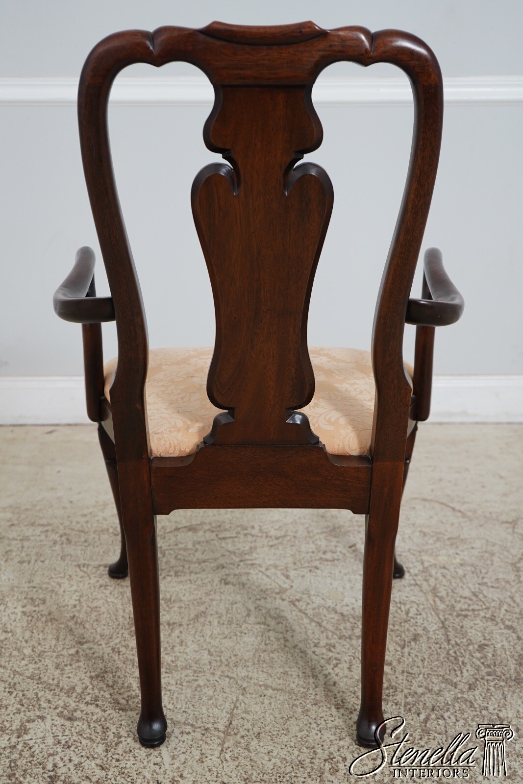 LF62037EC Set of 8 KINDEL Queen Anne Mahogany Dining Room Chairs eBay