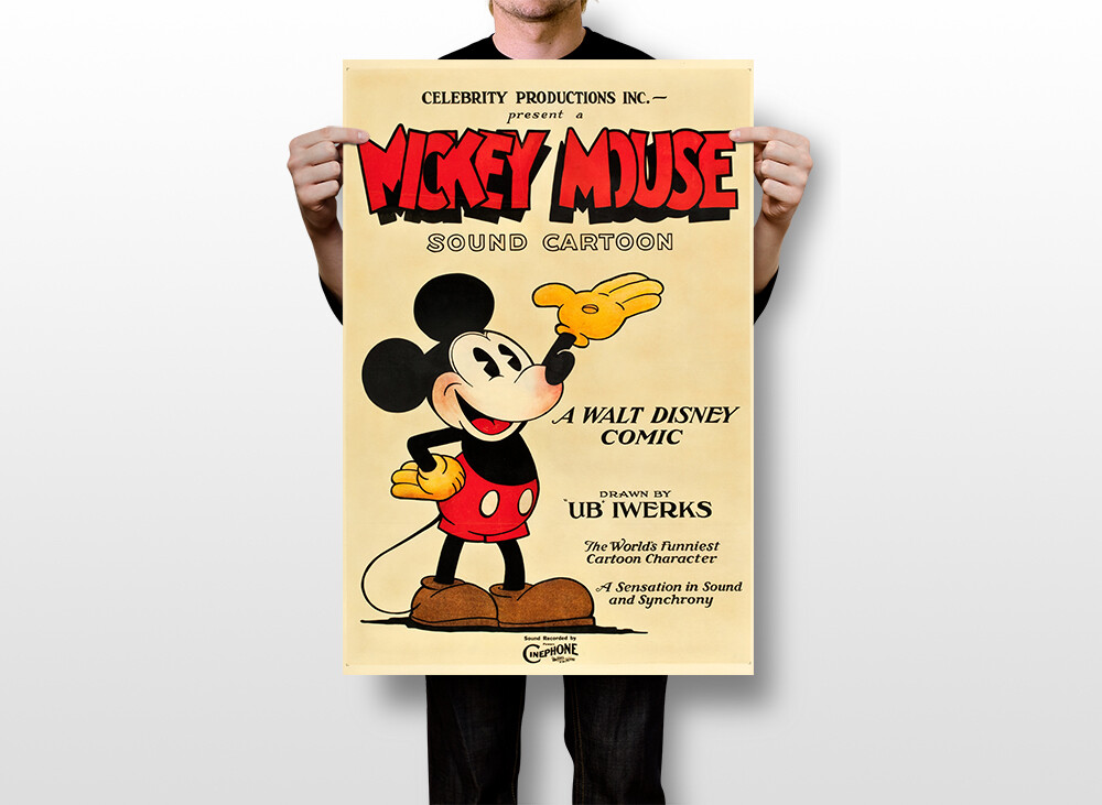 Stampa Su Tela Diddl Mouse – 40x30 Cm, Quadro Decorativo Made In Germany - 5