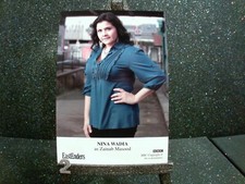Nina Wadia (Zainab Masood) Eastenders Original Cast Card Tv Actress Singer Model