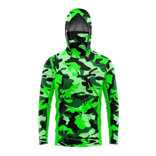 Men's SIMMS Sunscreen Upf 50+Long Sleeve UV resistant Fishing Suit New - Bild 12 von 37