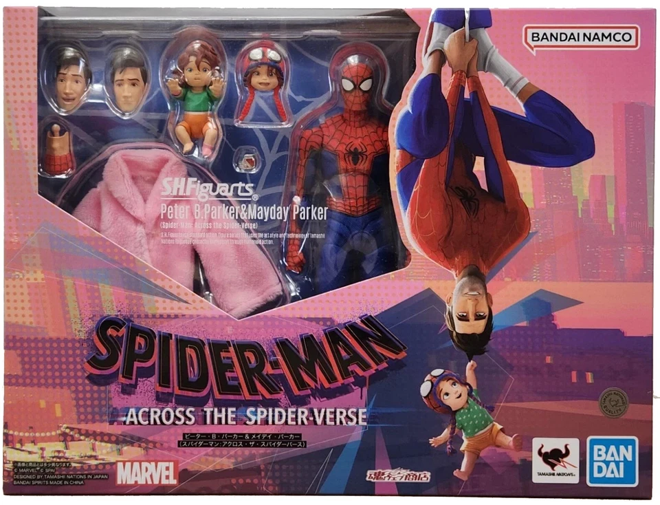 Peter B.Parker & Mayday Parker Spider-Man: Across the Spider-Verse S.H.Figuarts