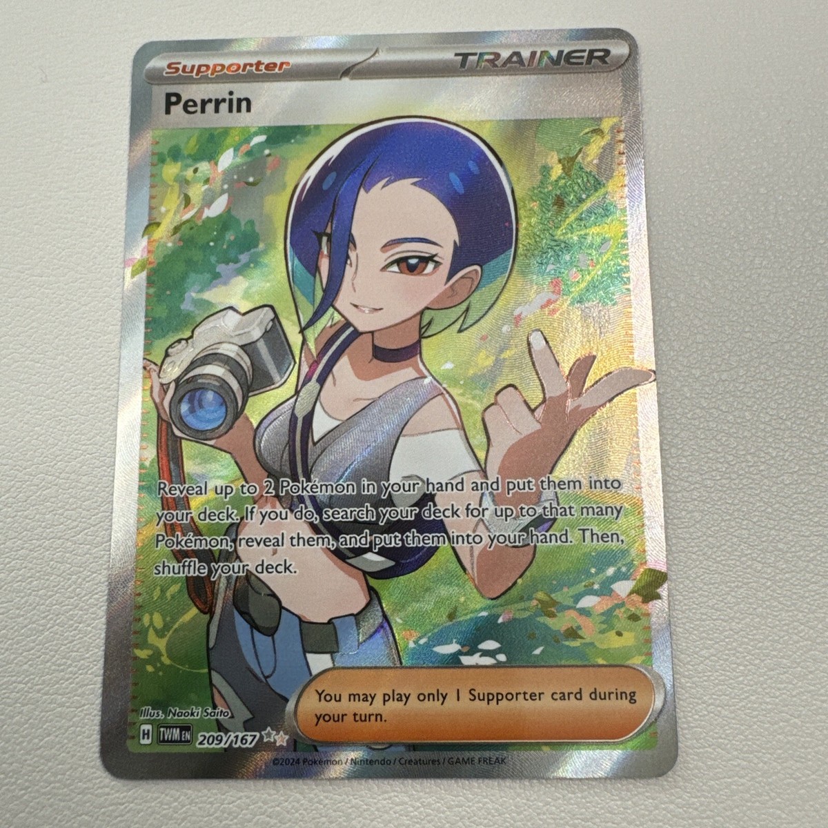 Pokemon Perrin 209/167 Twilight Masquerade NM | eBay
