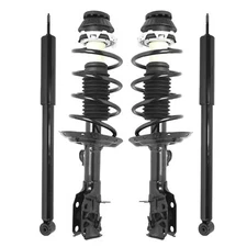 Front Quick Complete Struts Rear shocks Kit Set 4 PCS for 2009-2014 Honda Fit