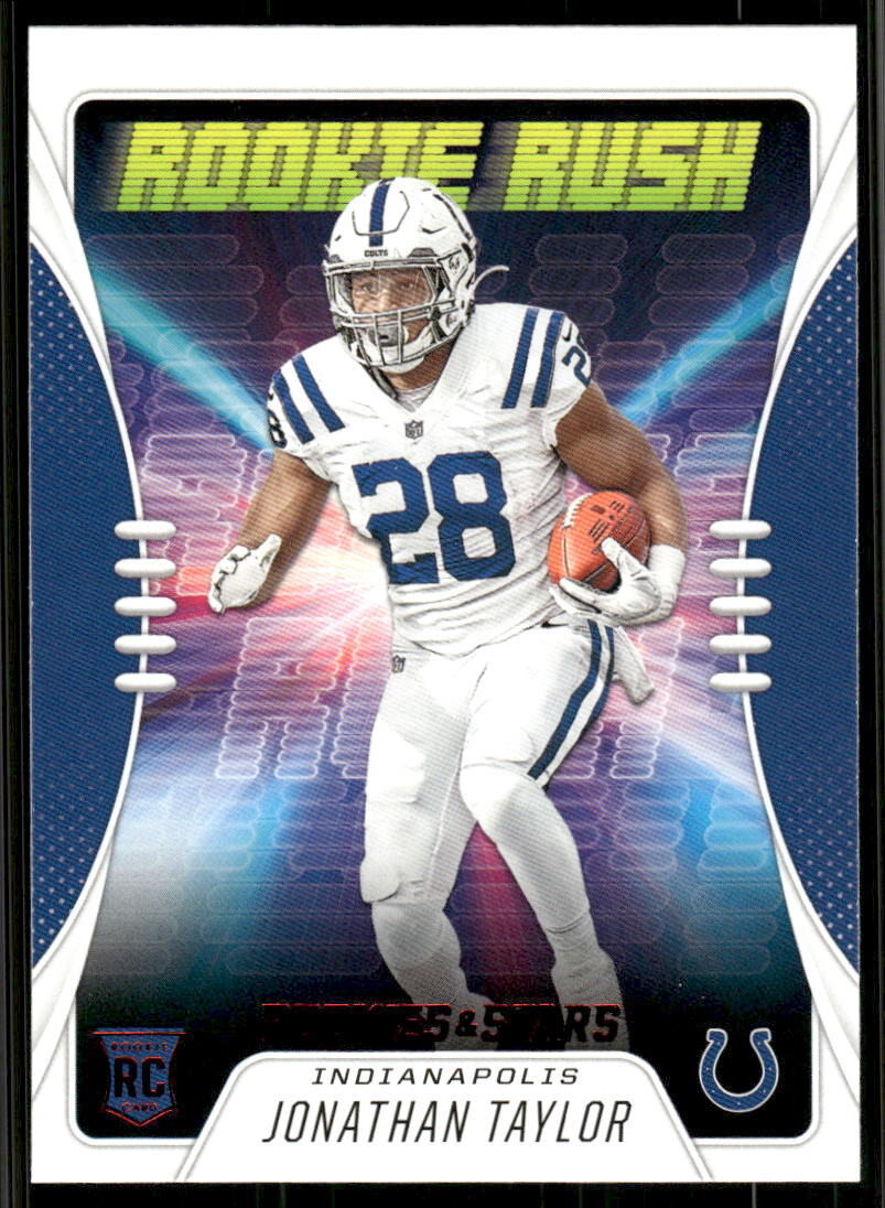 2020 Panini Rookies & Stars #RR-15 Jonathan Taylor Rookie Rush