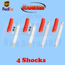 Rancho RS5000X Front&Rear 4" Lift Shocks for GMC Sierra 1500 4WD 99-07 Kit 4