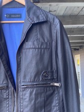 Mens DSquared2 Italy Brown Heavy Waxed Cotton...