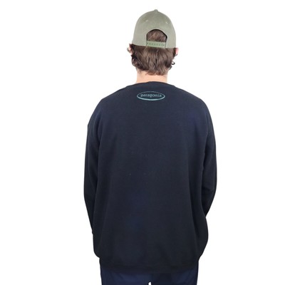 Vtg 90s Patagonia Rhythm Synchilla Fleece Crewneck Sweatshirt Mens 