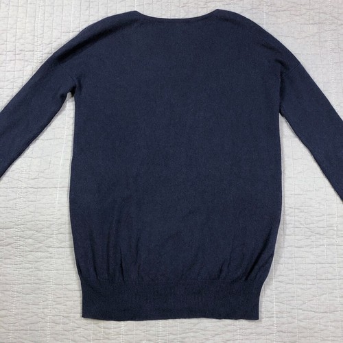 Barrow & Grove Sweater Men Small Blue 100 Cashmere Classic Pullover Preppy - Picture 22 of 24