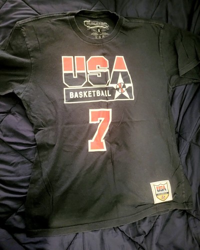 Mitchell & Ness Larry Bird Dream Team USA Shirt Herren Medium