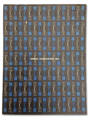 Vintage MCM 1960's Knoll Associates Catalog Saarinen Bertoia Schultz Chair Tab