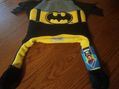 Batman Flipeez ABG Beanie Winter Snow 