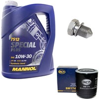 MotoröL ÖLfilter SM174 10W30 5 Liter + ÖLablassschraube FüR Audi A8 A4 VW Passat