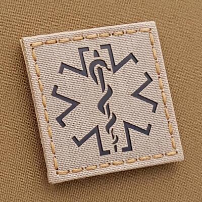 Multicam & Mono MEDIC Laser Cut IR Style Morale Patch For UBACS - Foto 4