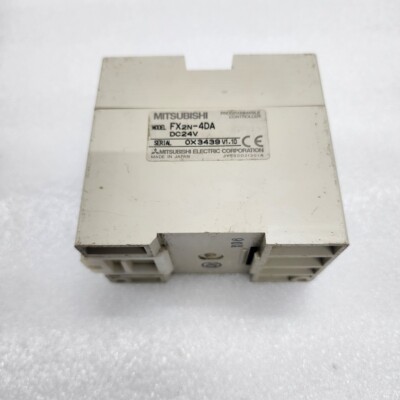 MITSUBISHI FX2N-4DA PLC PROGRAMMABLE CONTROLLER 24V DC | eBay