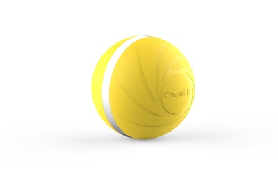 Cheerble - Wicked Ball - Interaktives Spielzeug für Katzen (gelb)
