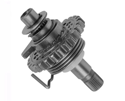Genuine YAMAHA YZ250 YZ 250  KICKSTART SHAFT KICK ASSY 5NX-15601-10 From Japan