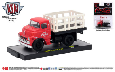 M2 Machines Coca-Cola Release RW03 1957 Fargo COE Truck 18-20