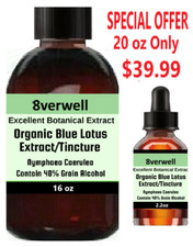 Blue Lotus / Nymphaea Caerulea Tincture, 4 x Concentration