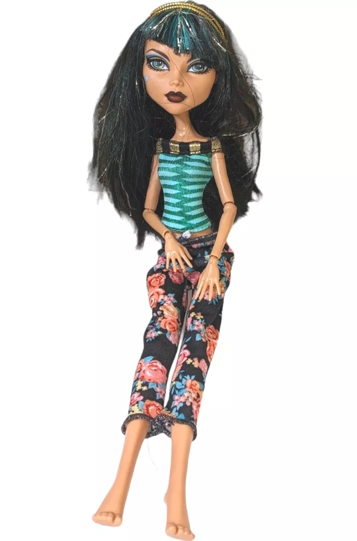 2008 Monster High Cleo de Nile Tinsel Hair first wave