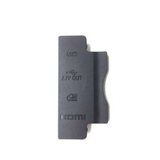 Original Camera Side USB Rubber Cover Cap Replacement Part For Nikon D5300 Only