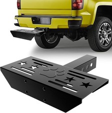 Hitch Step for 2 Inch Receiver Classical Stars and Footprint Anti Slip Design Un