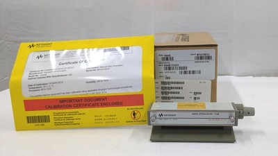8494B [Calibration Certificate] Manual Attenuator Keysight S/N:MY42158101