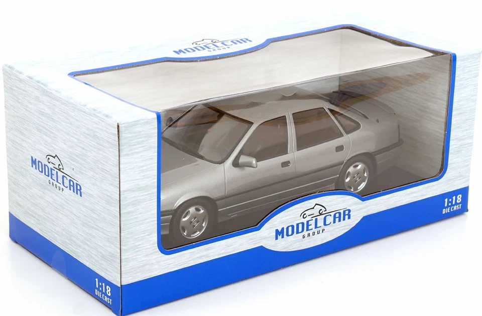 1:18 MCG Opel Vectra A 2000 Saloon 1988 greymetallic - Bild 3 von 3