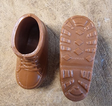 Vintage Barbie Ken Big Jim Schuhe Taiwan Boots Kletterstiefel