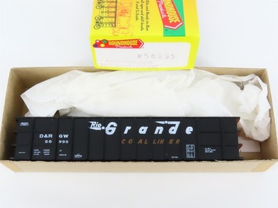 HO Scale Roundhouse Kit 7845 DRGW Rio Grande Thrall Coal Liner Gondola #56995