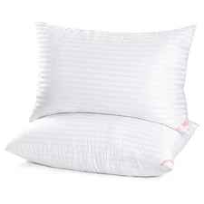 EIUE Hotel Collection Bed Pillows for Sleeping 2 Pack Queen Size，Pillows for ...