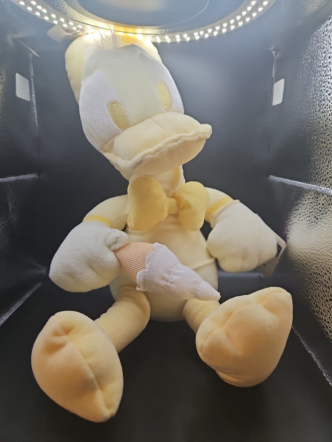 Disney Flavor of the Month Donald Duck Vanilla Plush 16" Light Yellow Sega Price