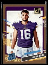 Jaren Hall 2023 Donruss Rated Rookie Portrait Studio Series RC 025/100 #40