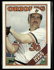 Mike Hart *ROOKIE CARD* (RC) 1988 Topps #69. rookie card picture