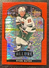 2020-21 UD Allure Hockey Ryan Suter Red Rainbow Minnesota Wild