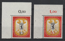 Berlin Michel-Nr. 129 + 130 Eckrand Ecke 1 postfrisch **  mit Originalgummierung