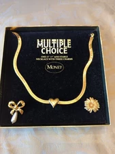 Monet Multiple Choice Necklace And Charms