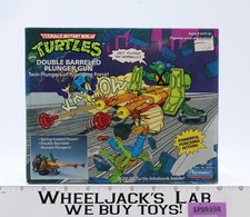 Double Barreled Plunger Gun TMNT 1989 Playmates Action Figure Vehicle NEW SEALED