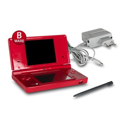 Nintendo DSi Handheld Konsole in Rot Red mit Ladekabel #84B
